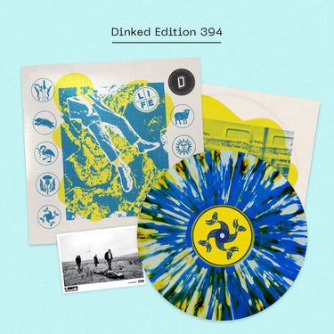 LIFE - ABSTRACT NATURAL (BLUE/GREEN/YELLOW SPLATTER VINYL DINKED EDITION #394)