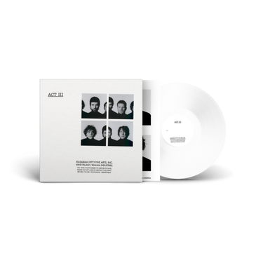 KASABIAN - ACT III (WHITE VINYL)