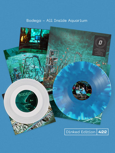 Bodega - All Inside Aquarium (Cloudy Sea Blue & Transparent Light Blue Vinyl Dinked Edition #422)