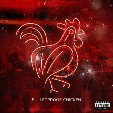 CRIMEAPPLE AND V DON - BULLETPROOF CHICKEN (BLACK VINYL)
