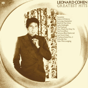 LEONARD COHEN - GREATEST HITS (BLACK VINYL)