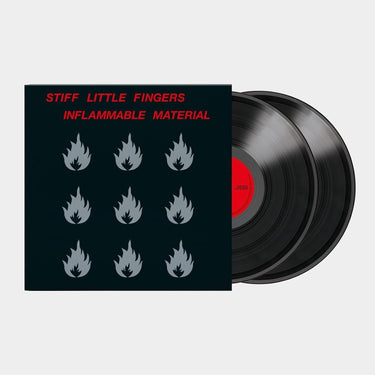 STIFF LITTLE FINGERS - INFLAMMABLE MATERIAL (BLACK VINYL 2LP EXPANDED EDITION)