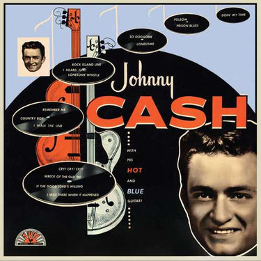 Johnny Cash - With His Hot And Blue Guitar (NAD26 BLUE VINYL)