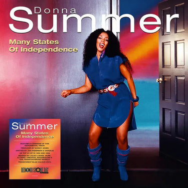 DONNA SUMMER - MANY STATES OF INDEPENDENCE (BLUE VINYL RSD24 EDITION)