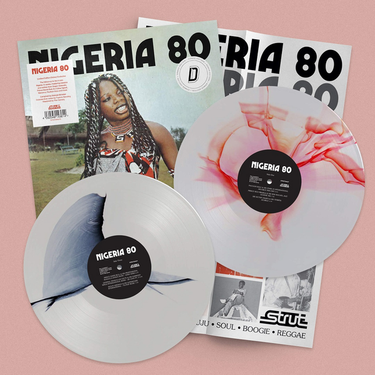 VARIOUS ARTISTS - NIGERIA 80 (Inksplosion Red/White, Black/White Vinyl 2LP Dinked Edition #429)
