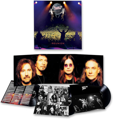 BLACK SABBATH - REUNION (BLACK VINYL 3LP)