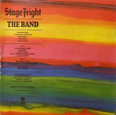 BAND - STAGE FRIGHT