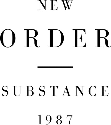 NEW ORDER - SUBSTANCE (BLACK VINYL 2LP)