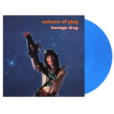 SULTANS OF PING FC - TEENAGE DRUG (BLUE 180G VINYL NUMBERED LTD ED)