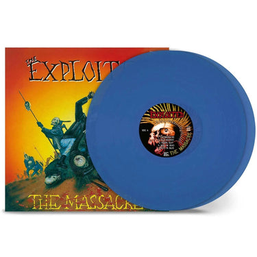 EXPLOITED - THE MASSACRE (BLUE VINYL)