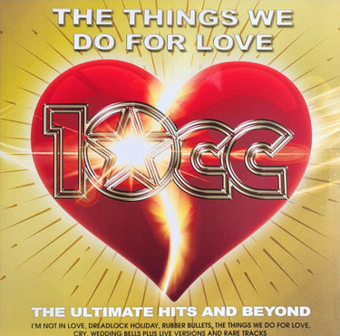10CC - THE THINGS WE DO FOR LOVE - THE ULTIMATE HITS (BLACK VINYL 2LP)
