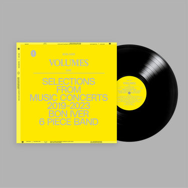 BON IVER - VOLUMES ONE (BLACK VINYL)