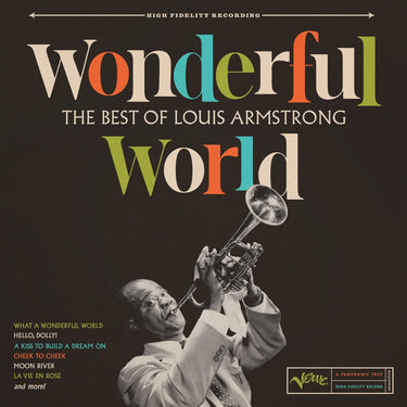 LOUIS ARMSTRONG - WONDERFUL WORLD - THE BEST OF LOUIS (BLACK VINYL)