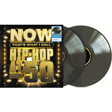 NOW HIP HOP AT 50 (BLACK ICE VINYL 2LP)