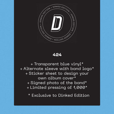 Adult DVD (Transparent Blue Vinyl Dinked Edition #424)