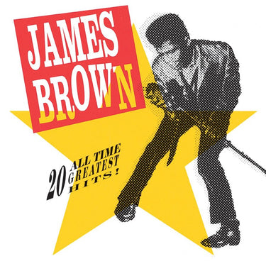 JAMES BROWN - 20 ALL-TIME GREATEST HITS (RED VINYL)