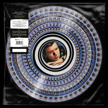 NEVER GONNA GIVE YOU UP (LTD ZOETROPE PICTURE DISC)