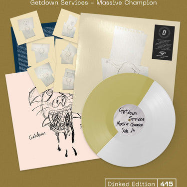 Massive Champion (Half & Half White & Gold Vinyl Dinked Edition #415)