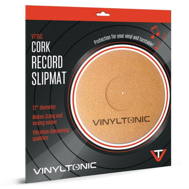 TURNTABLE SLIP MAT - SLIPMAT CORK (VINYLTONIC) - 5060450976763