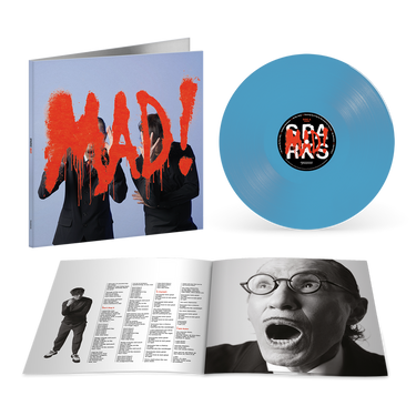 MAD (BLUE VINYL LENTICULAR SLEEVE)