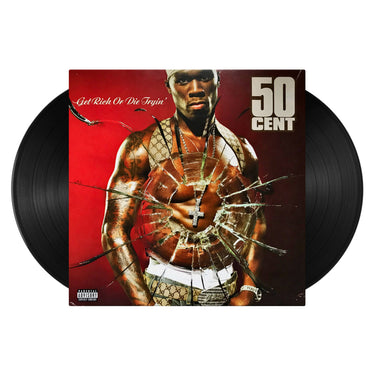 GET RICH OR DIE TRYIN (LIMITED RED VINYL 2LP)