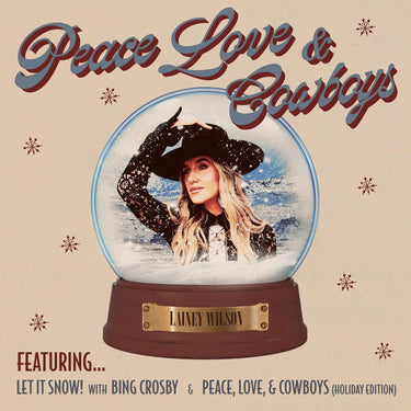 PEACE LOVE AND COWBOYS (BLACK VINYL EP)