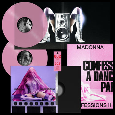 MADONNA - CONFESSIONS II (TRANSLUCENT PINK VINYL 16 TRACK 2LP)