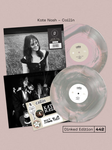 KATE NASH+ - Cailín (“Rowan” Pink & Grey Vinyl Dinked Edition #442)