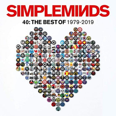SIMPLE MINDS - FORTY - THE BEST OF SIMPLE MINDS (BLACK VINYL 2LP)
