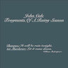 JOHN CALE - FRAGMENTS OF A RAINY SEASON