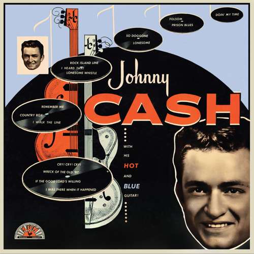 Johnny Cash - With His Hot And Blue Guitar (NAD26 BLUE VINYL)