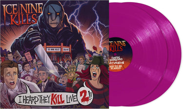 ICE NINE KILLS - I HEARD THEY KILL LIVE 2 (VIOLET VINYL 2LP)