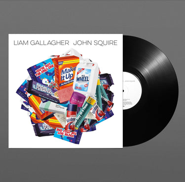 LIAM GALLAGHER AND JOHN SQUIRE - LIAM GALLAGHER AND JOHN SQUIRE (BLACK VINYL)