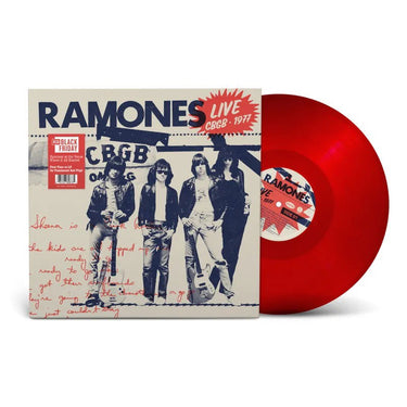 RAMONES - LIVE AND CBGB'S [RED VINYL LP] - RSDBF25