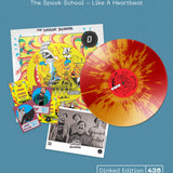 The Spook School - Like A Heartbeat (‘Heartbeat Red and Yellow’ Splatter Vinyl Dinked Edition #436)