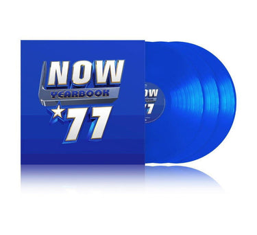 NOW THATS WHAT I CALL MUSIC - NOW YEARBOOK 1977 (BLUE VINYL 3LP)