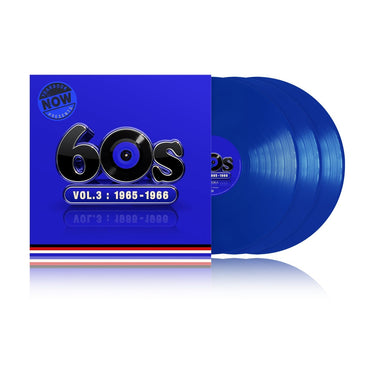VARIOUS ARTISTS - NOW YEARBOOK PRESENTS 60S VOL 3 (BLUE VINYL 3LP)