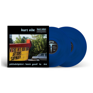 KURT VILE - PHILADELPHIA'S BEEN GOOD TO ME (BLUE VINYL 2LP INDIES EDITION)