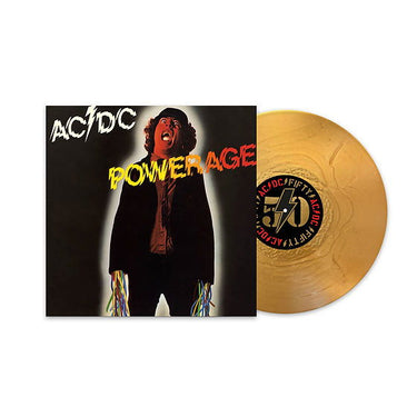 AC/DC - POWERAGE (ANNIVERSARY GOLD VINYL)