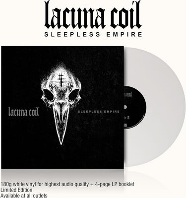LACUNA COIL - SLEEPLESS EMPIRE (WHITE VINYL)