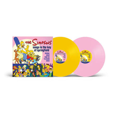 SIMPSONS - SONGS IN THE KEY OF SPRINGFIELD (PINK/YELLOW VINYL 2LP)