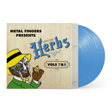 MF DOOM - SPECIAL HERBS - VOL 7 AND 8 (SKY BLUE VINYL 2LP)