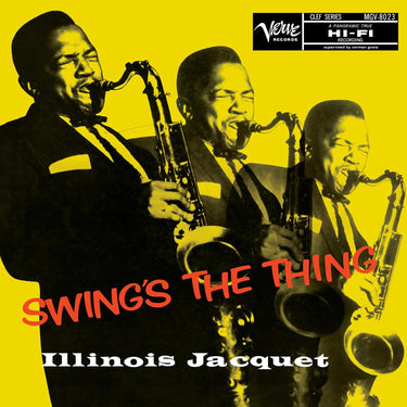 ILLINOIS JACQUET - SWING'S THE THING (180G BLACK VINYL ACOUSTIC SOUNDS EDITION)