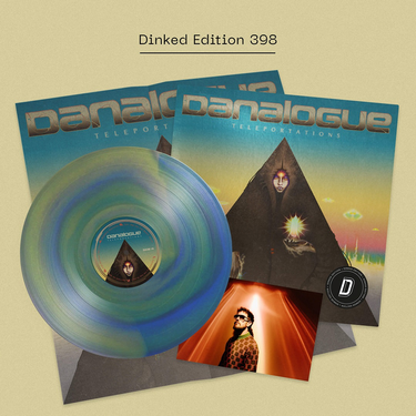 DANALOGUE - TELEPORTATIONS (Blue/Green Vortex Effect Vinyl Dinked Edition #398