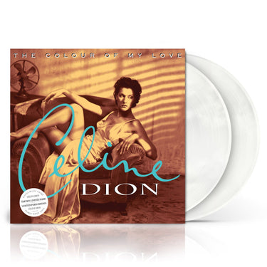 CELINE DION - THE COLOUR OF MY LOVE (LIMITED PARIS EDITION - PEARL WHITE 2LP)