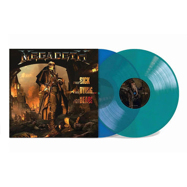 MEGADETH - THE SICK, THE DYING...AND THE DEAD! (BLUE/GREEN VINYL 2LP NAD25)