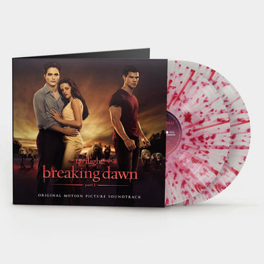 VARIOUS ARTISTS - THE TWILIGHT SAGA - BREAKING DAWN PART 1 (BLOOD RED SPLATTTER MILKY CLEAR VINYL)
