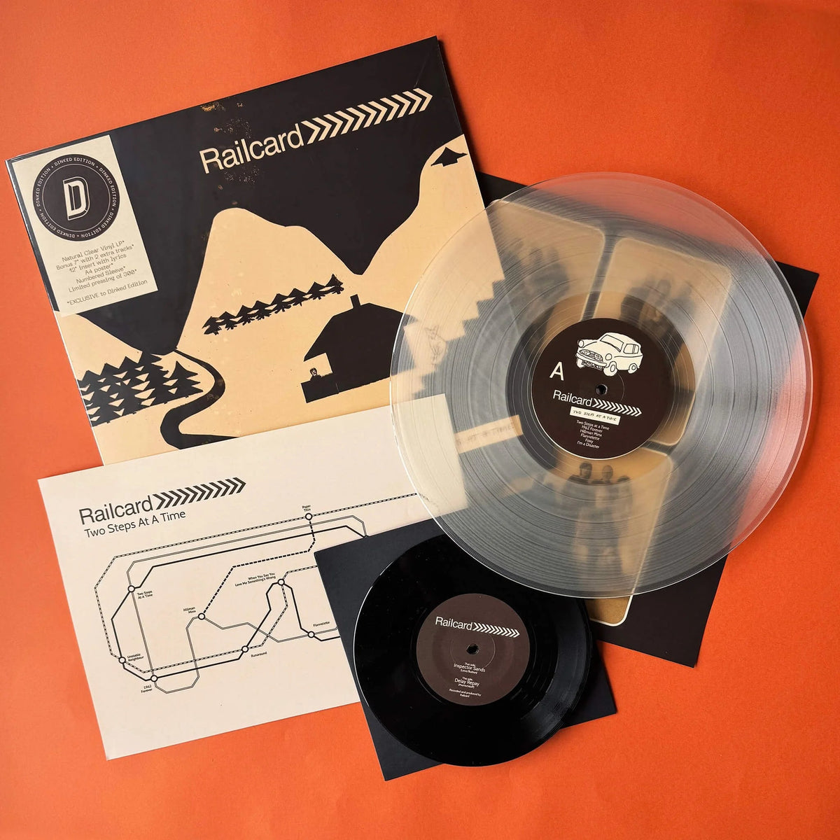 Two Steps At A Time (Natural Clear Vinyl Dinked Edition #426) - Natural Clear Vinyl Dinked Edition #426