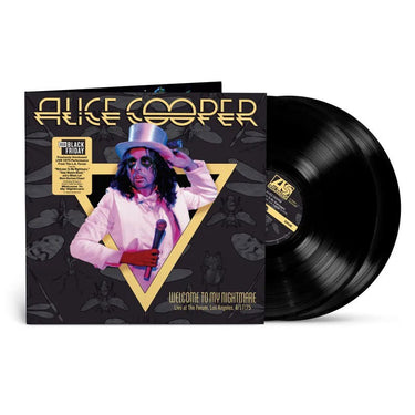 ALICE COOPER - WELCOME TO MY NIGHTMARE LIVE FROM THE FORUM 1975 [BLACK VINYL 2LP] - RSDBF25