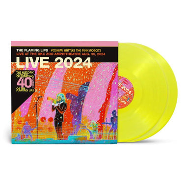 FLAMING LIPS - YOSHIMI BATTLES THE PINK ROBOTS - LIVE AT THE ZOO AMPHITHEATRE [YELLOW VINYL 2LP] - RSDBF25
